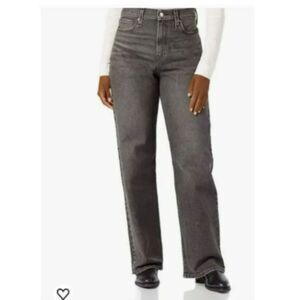 439 Women’s High-Rise Straight Leg Jeans Gray Denim Classic Signature